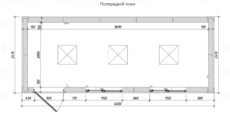схема модульної побутівки