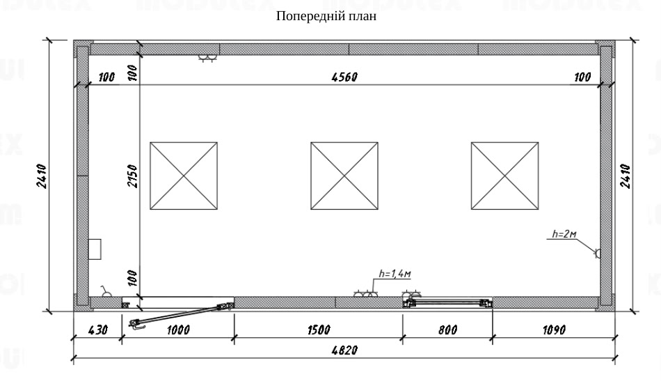 готовый модульный офис