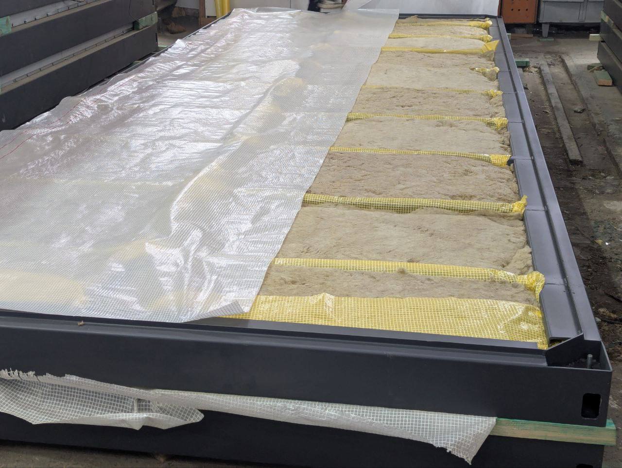 утеплення модульних будівель