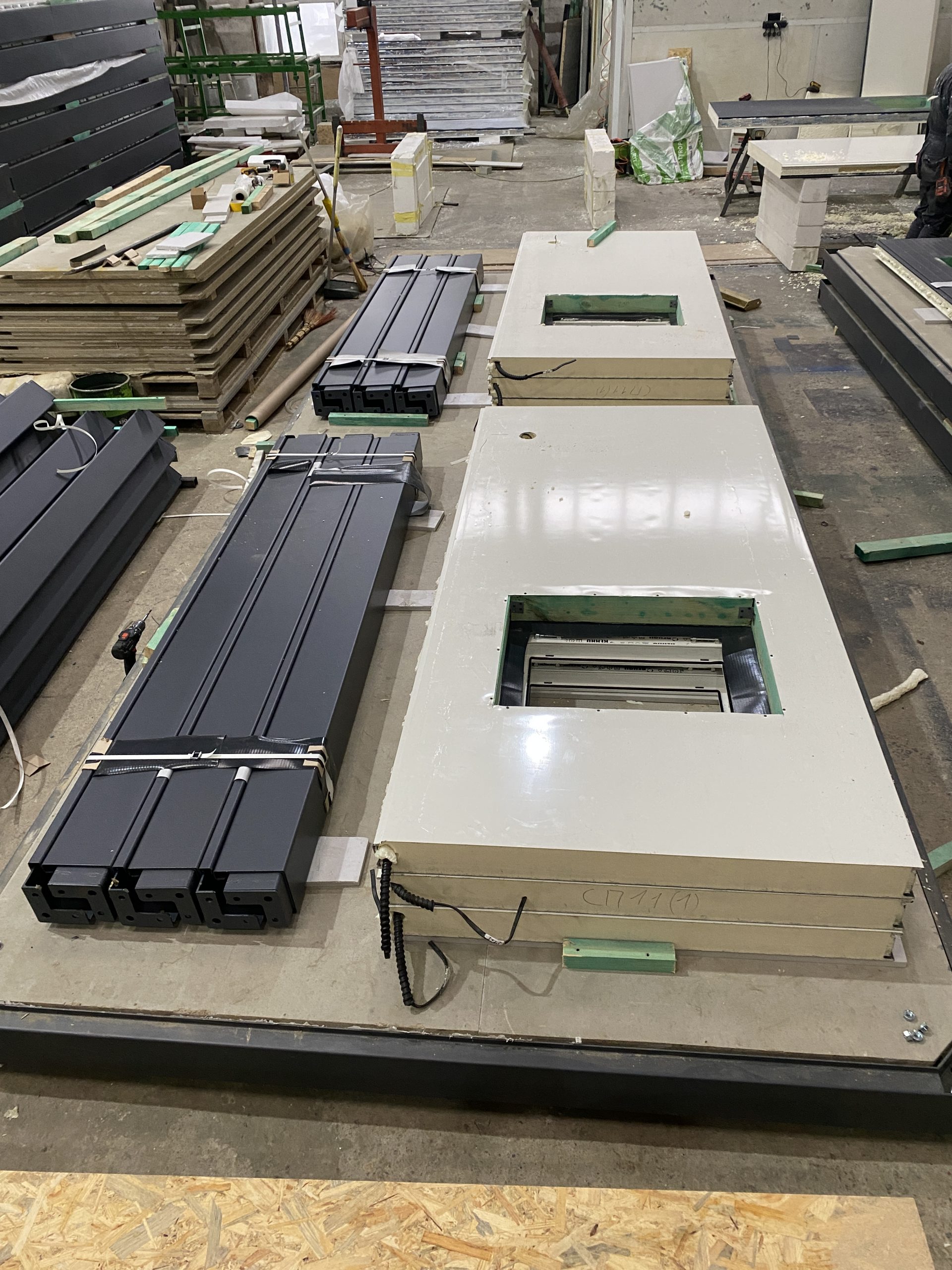 утепление модульных зданий